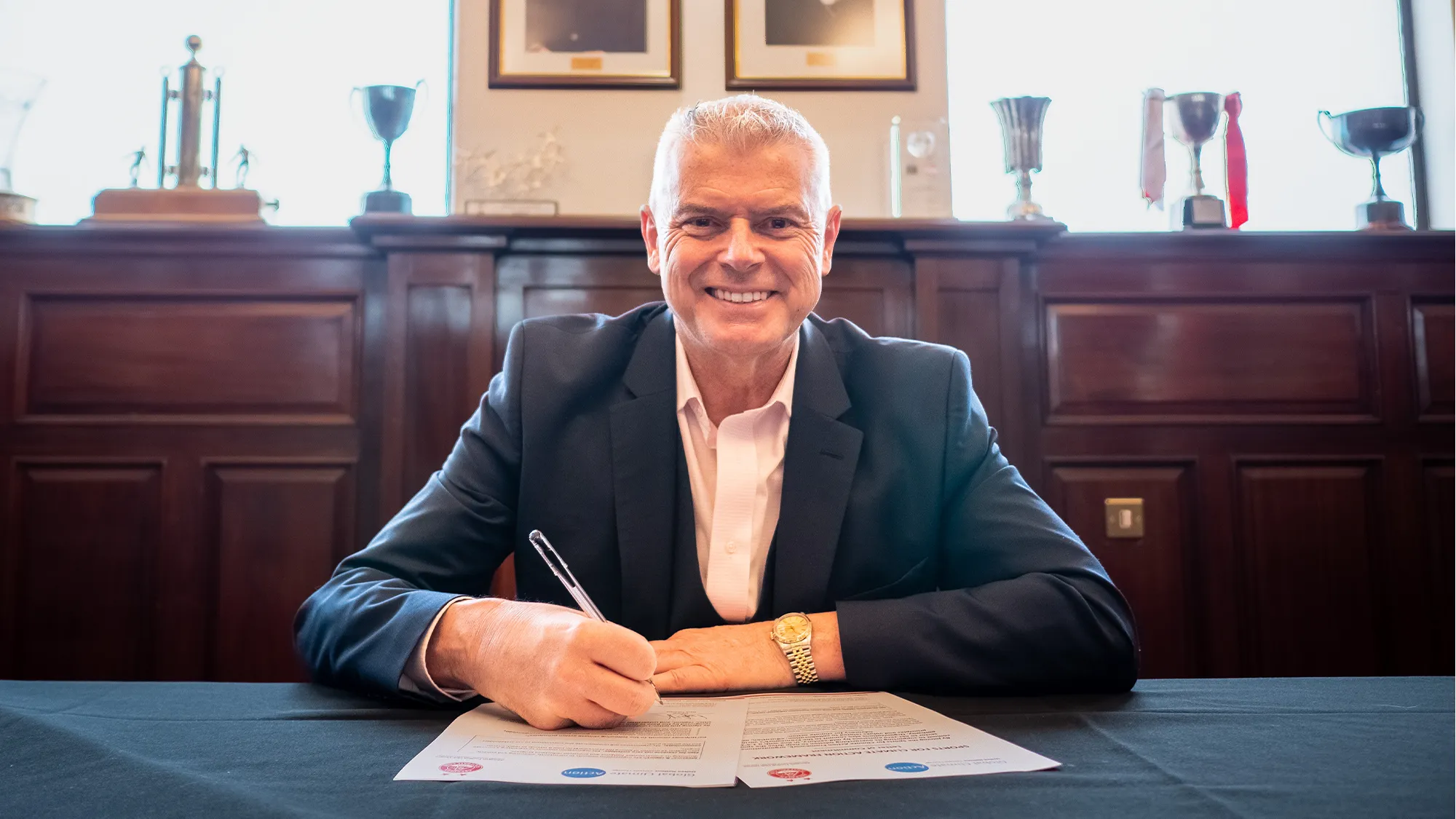 Aberdeen Football Club Chairman Dave Cormack Aberdeen Football Club Chairman Dave Cormack