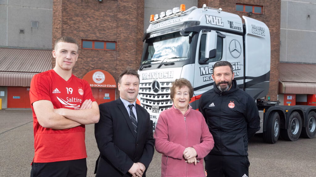 Aberdeen FC McIntosh Plant Hire