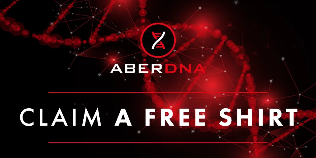 AberDNA Claim your FREE shirt