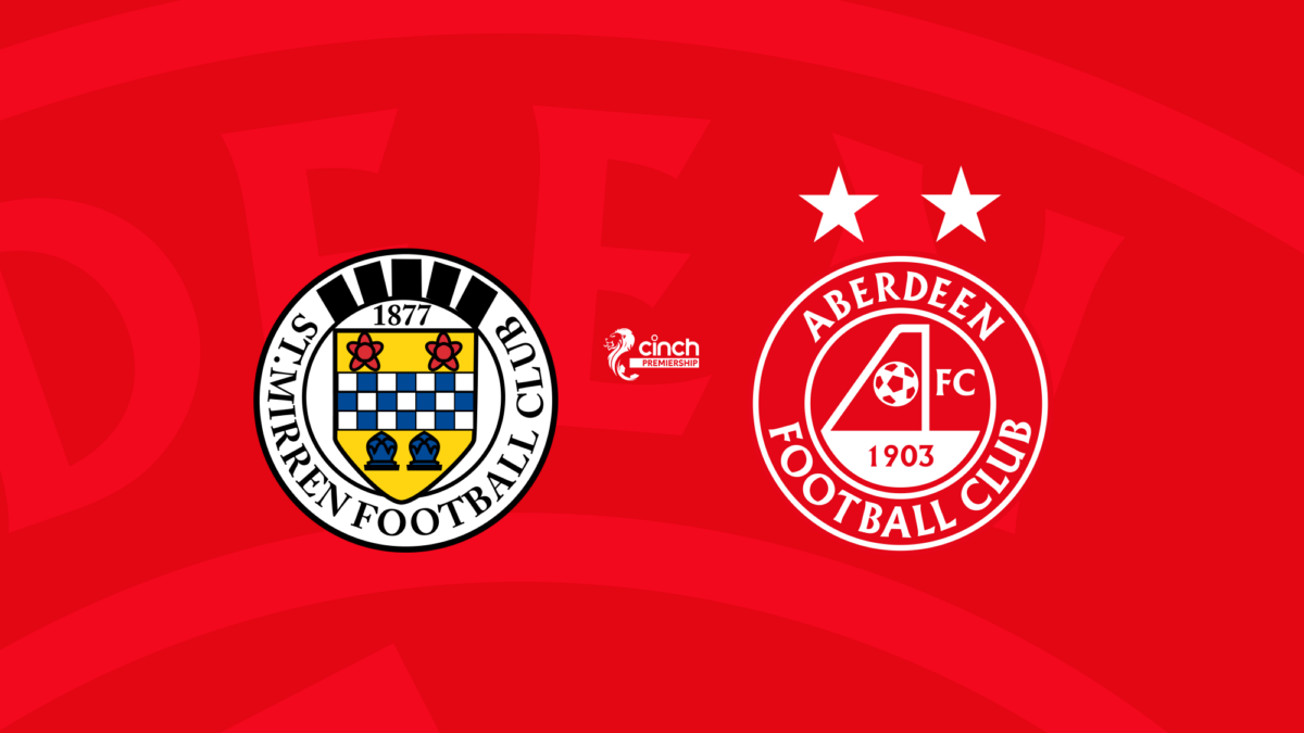 Aberdeen FC St Mirren (A) Ticket Information