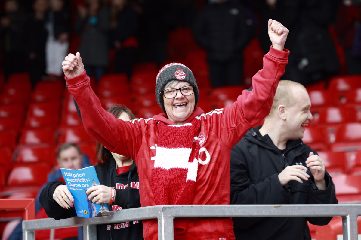 Aberdeen v Queens Park
Scottish Gas Men's Scottish Cup
08-03-2025.